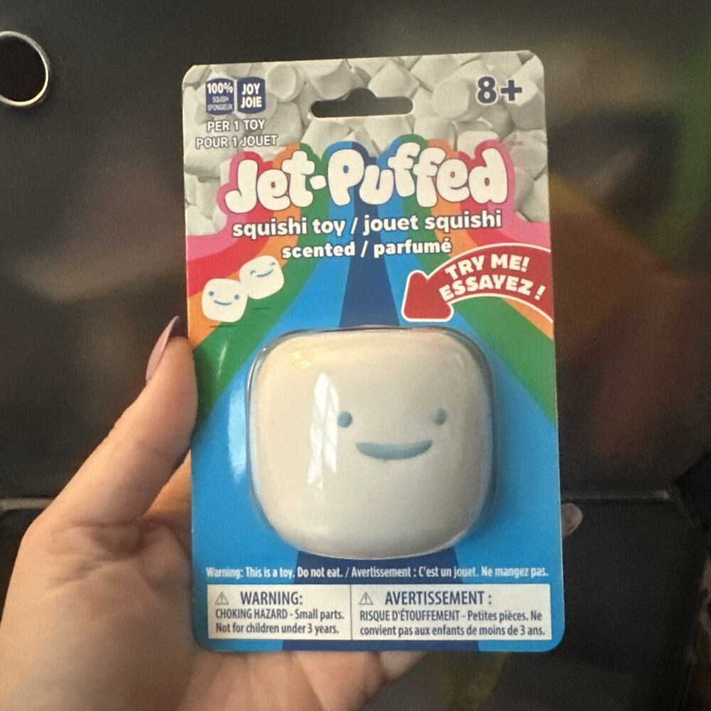 JET-PUFFED Marshmallow SQUISHY Fidget Squeeze Viral TikTok Toy SCENTED